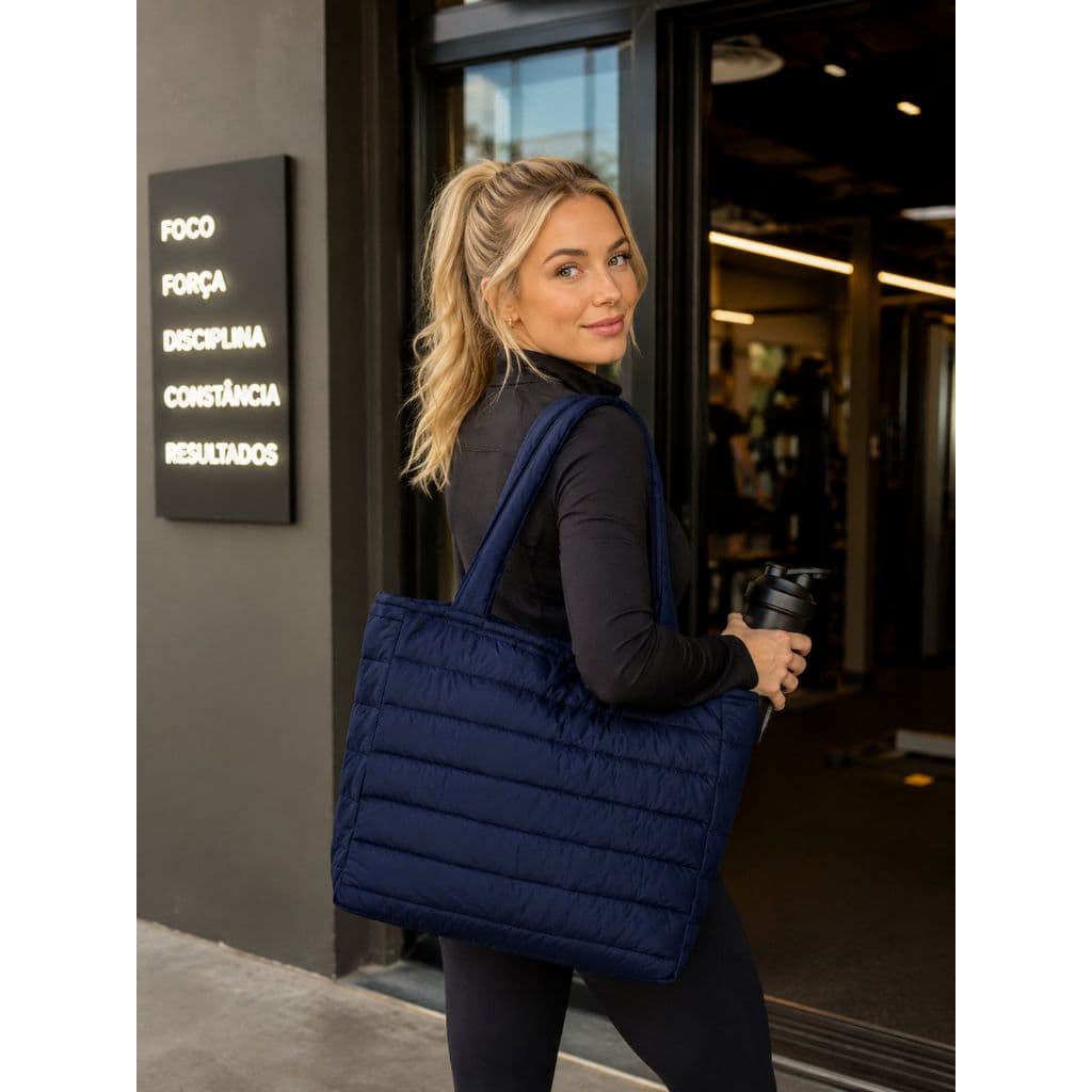 Bolsa Tote Femina de Almofada de Ombro Resistente à Água para Trabalho ,Viagem e Passeio Moda 2026