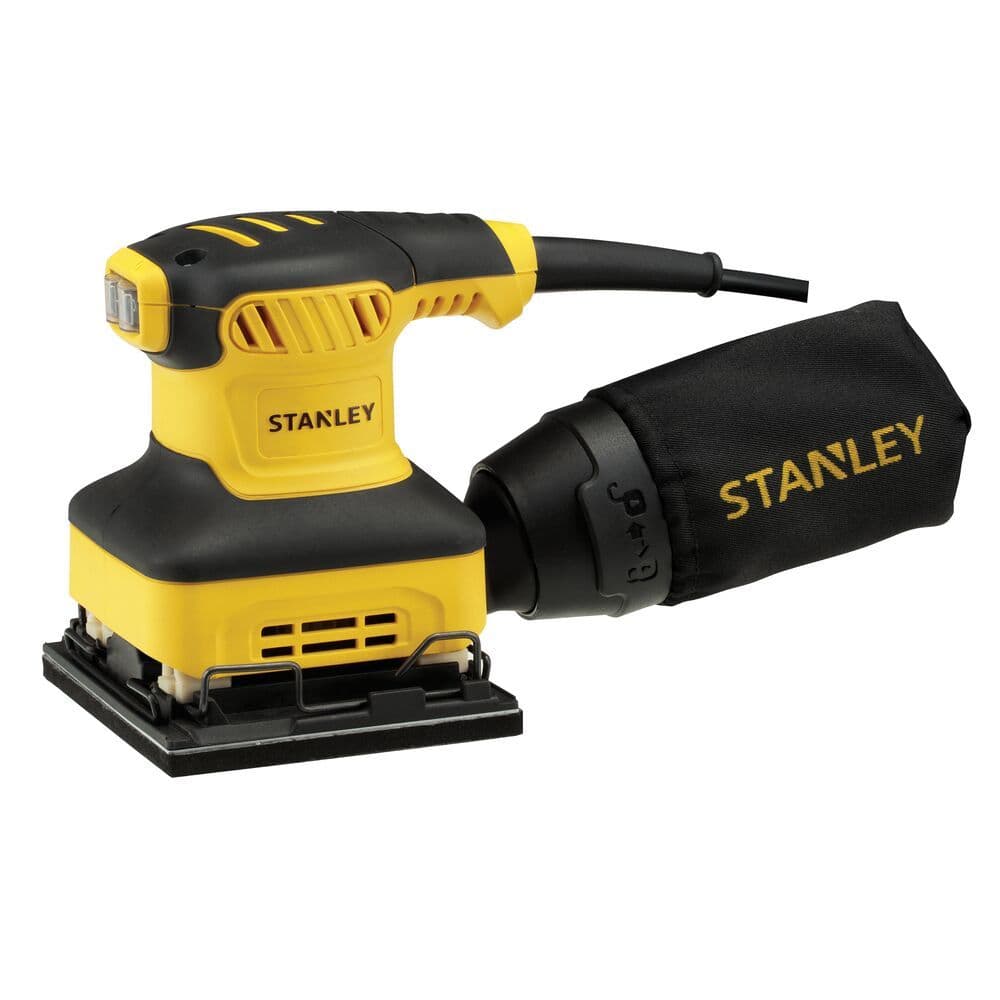 Lixadeira Orbital STANLEY SS24 240W Com Coletor de Pó 110V e 220V