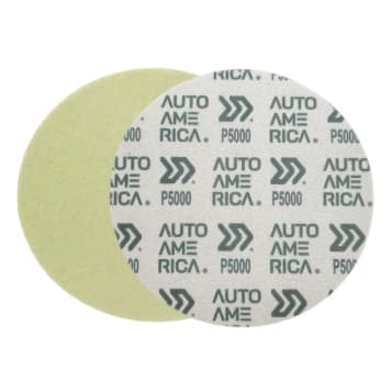 Lixa Disco 6'' - P5000 Autoamérica Para Lixamento Automotivo
