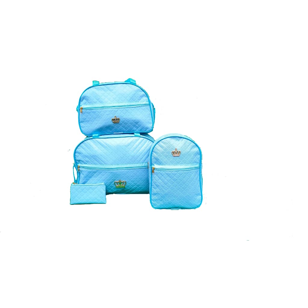 Bolsa Maternidade Menino Menina Kit 3 Peças Mochila Conjunto Mamãe Bebê Bolsas Mala Saida Maternidade