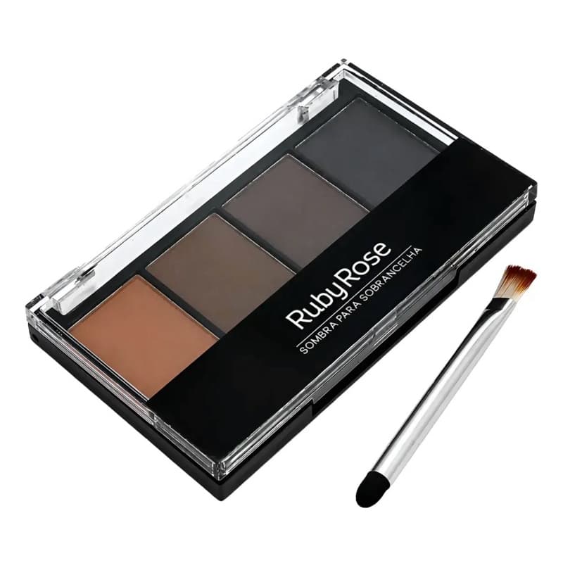 Paleta de Sombra Para Sobrancelhas Ruby Rose-- Trio de Sombras