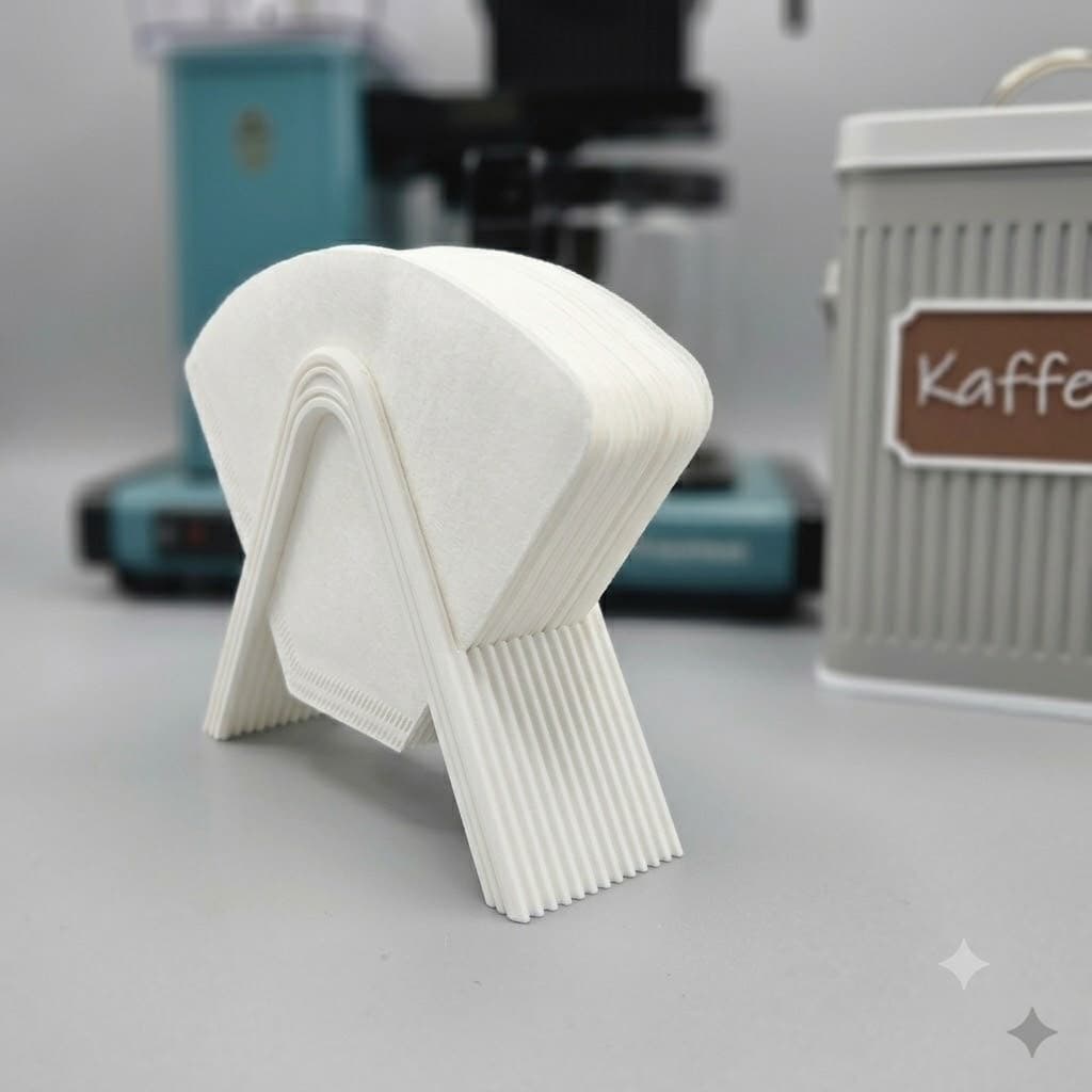 Suporte Porta Filtro Coador De Café De Papel Organizador Mesa