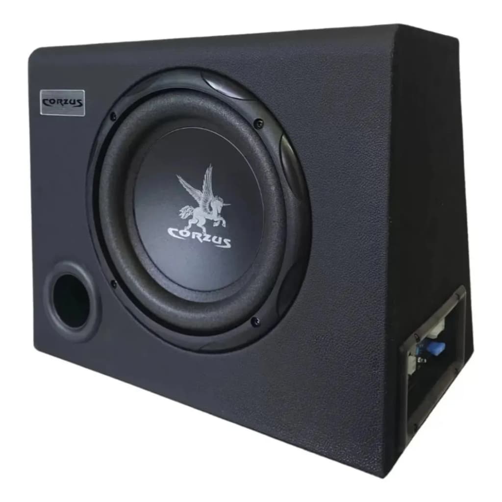 Caixa Som Amplificada Corzus CXS200 12 Pol 200W RMS Automotiva Subwoofer