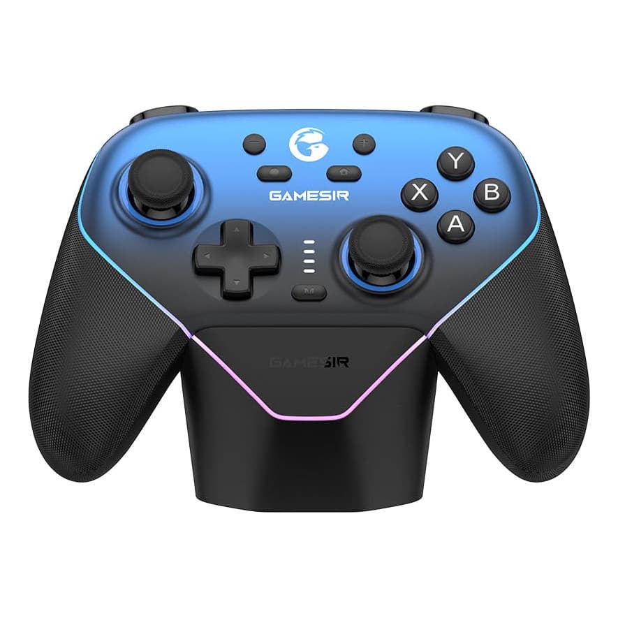 Controle Gamesir Super Nova Sem Fio Para Pc Switch Ios Android Celular Hall Effect Anti Drift Rgb