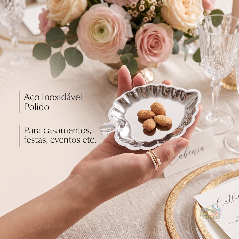 PETISQUEIRAS APERITIVOS INOX KIT C/24 PETISQUEIRAS PARA FESTA