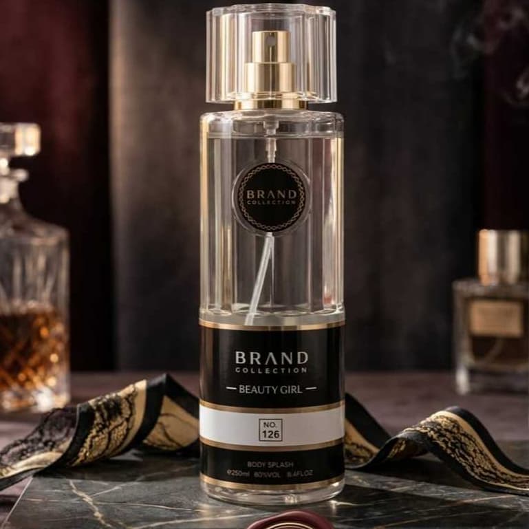 Body Splash Brand Collection Nº126 250ml Feminino Luxuoso Alta Fixação Elegante Exclusivo Sofisticad