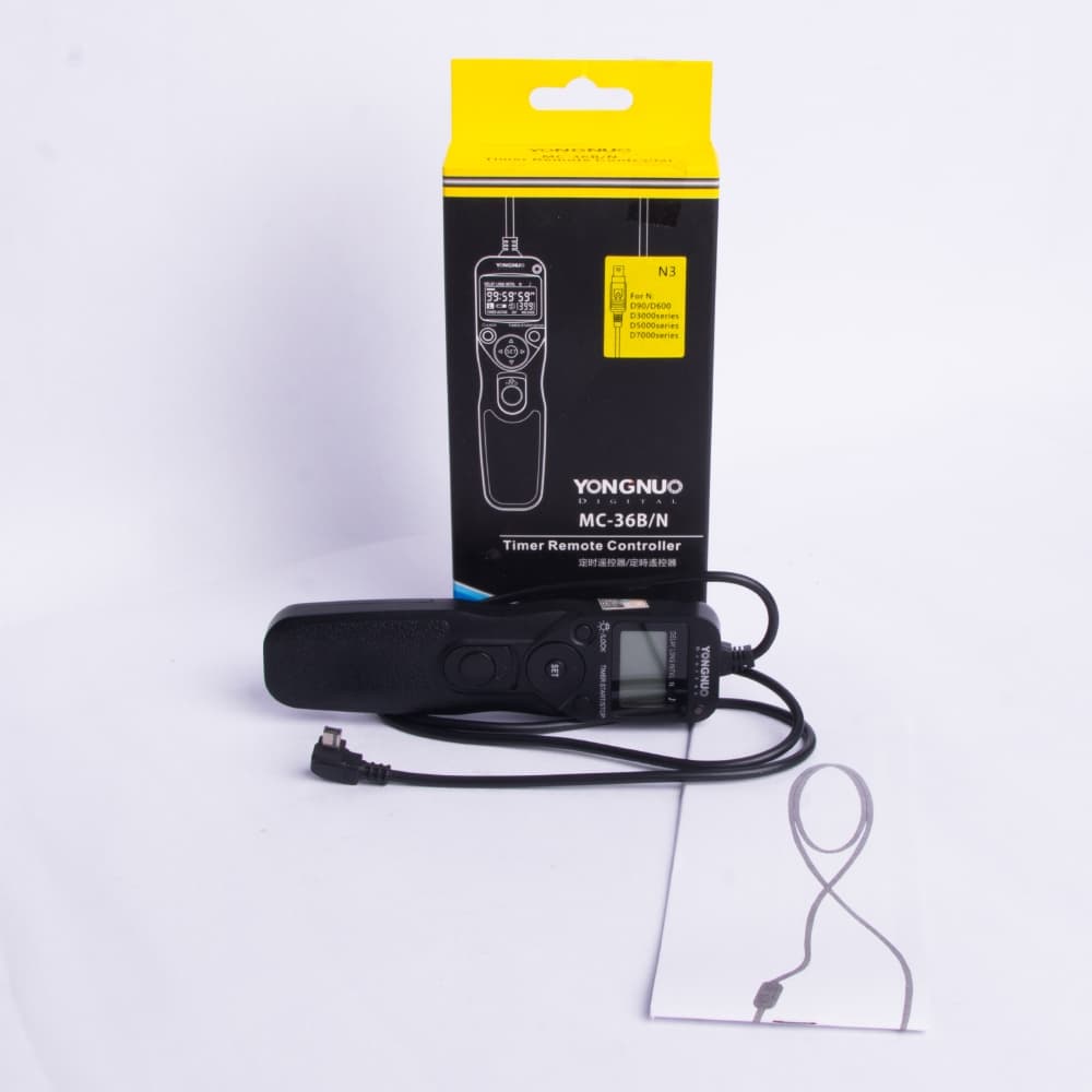 Cabo Disparador YONGNUO Mc-36/n Para Nikon Timer E Lapse (Usado) Adicionar aos favoritos R 150