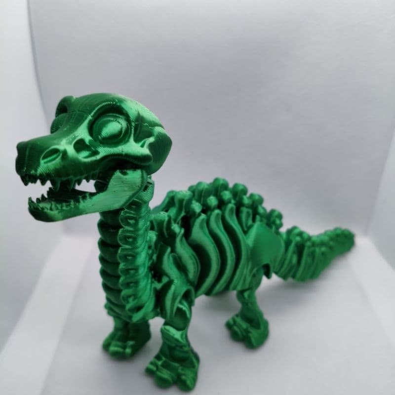 Dinossauro esqueleto articulado