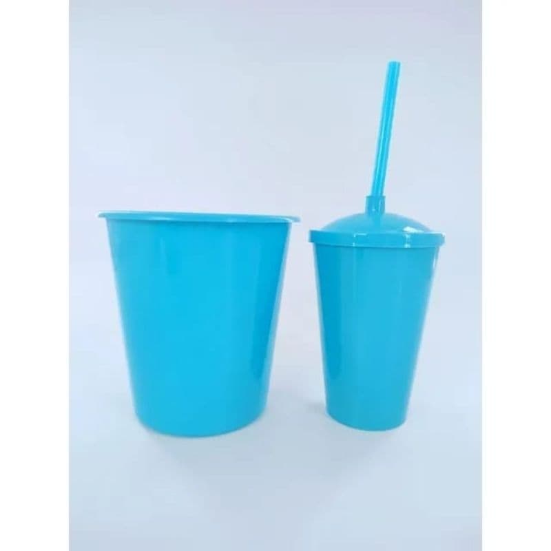 Kits Balde 1 litro +copo twister 400ml sólido