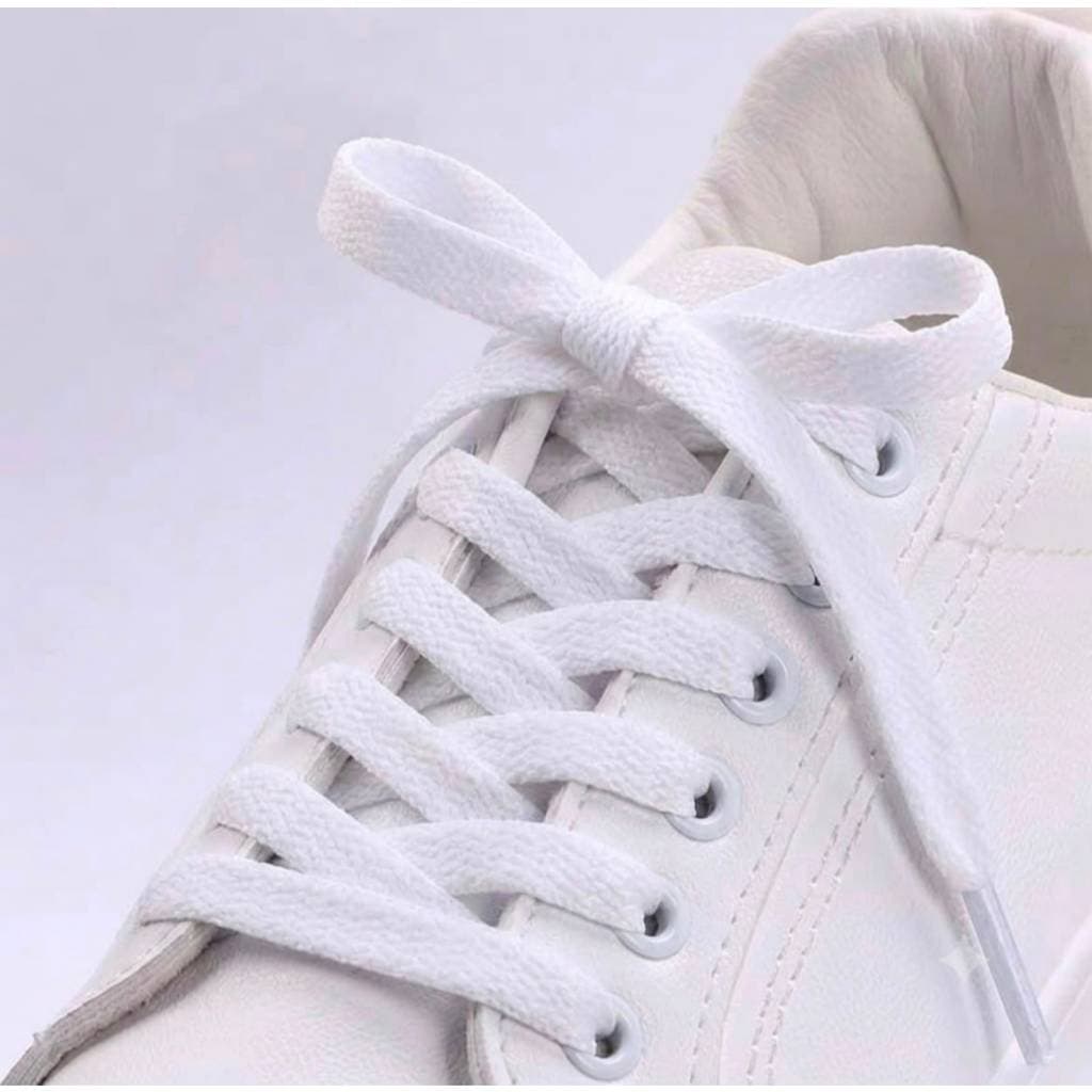 Cadarço Achatado Flat par cadarços para tênis e sapatos 1,2m Diversas Cores Vários Estilos