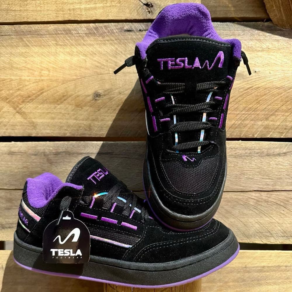 Tenis tesla coil all black masculino e feminino