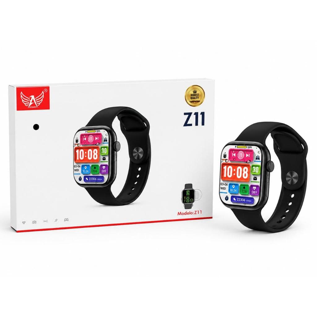 Smartwatch z11 tela full touch bluetooth android e iphone