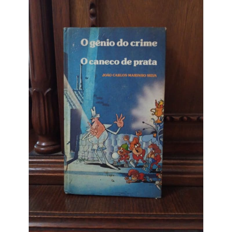 livro O Gênio do Crime e O Caneco de Prata por João Carlos Marinho usado