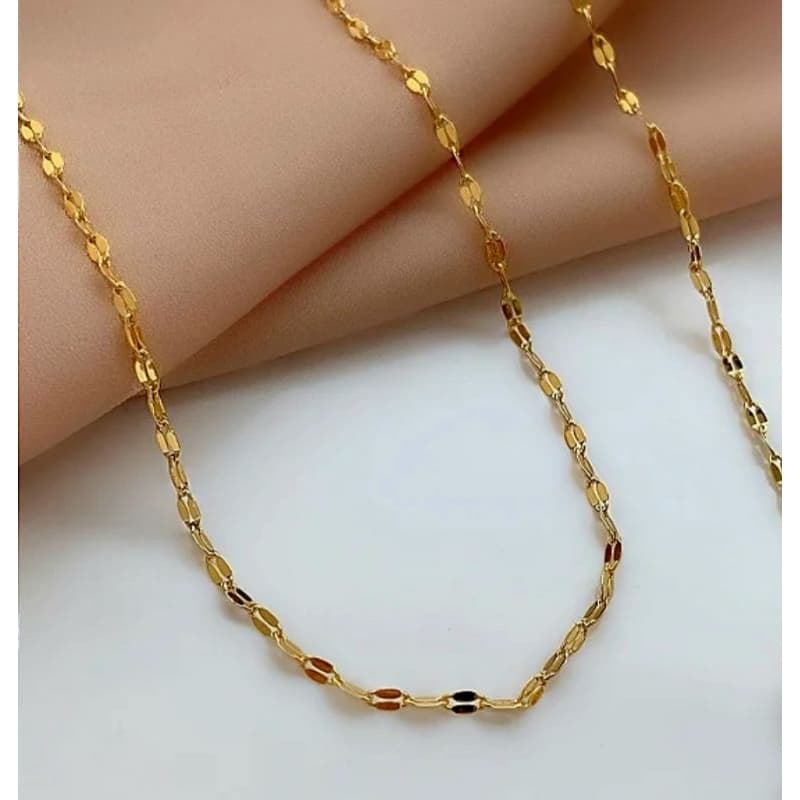 Choker Elo Bailarina em Aço Inoxidável.