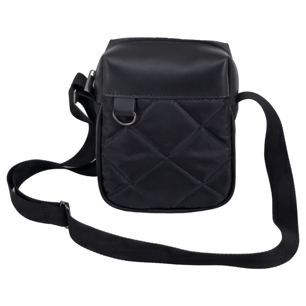 Bolsa Transversal Shoulder Bag Luxo Unissex Couro Sintético Compacta Reforçada Alça Regulável D'Lui
