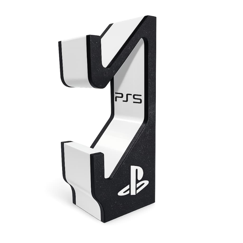 Suporte Duplo Base Porta Controles Ps5 Ps4 Vertical Mesa
