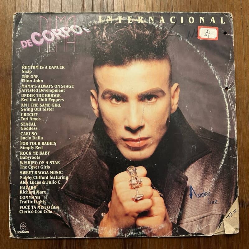 LP Vinil De corpo e alma - Internacional