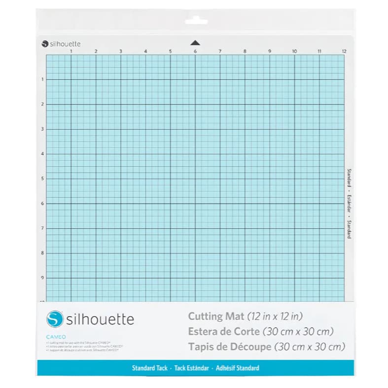 Base de Corte de Leve Fixação para Silhouette Cameo 30x30cm - CUT-MAT-12LT-3T