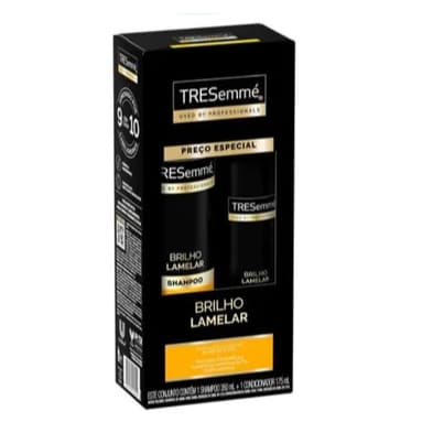 Kit Tresemmé Brilho Lamelar Shampoo 350ml + Condicionador 175ml