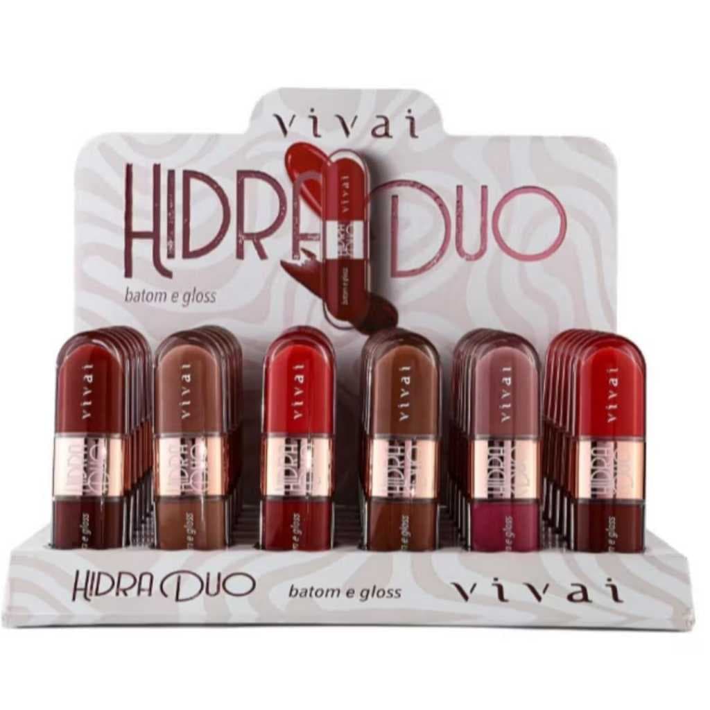 Vivai - Batom e Gloss Hidra Duo 3345