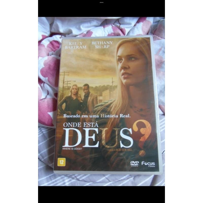 onde está Deus? DVD novo lacrado