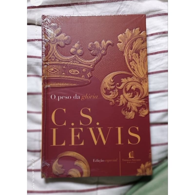 C S Lewis o peso da Glória livro novo capa dura