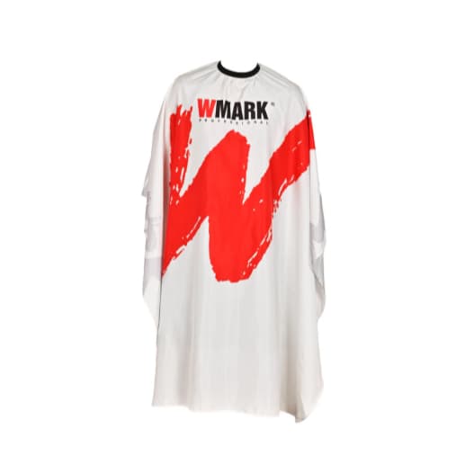 Capa Wmark Corte Cabeleireiro Barbeiro CC049 Branco Profissional