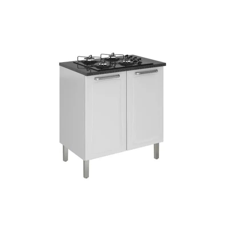 Balcão Aço P/ Cooktop 4 Bocas Tarsila- Itatiaia