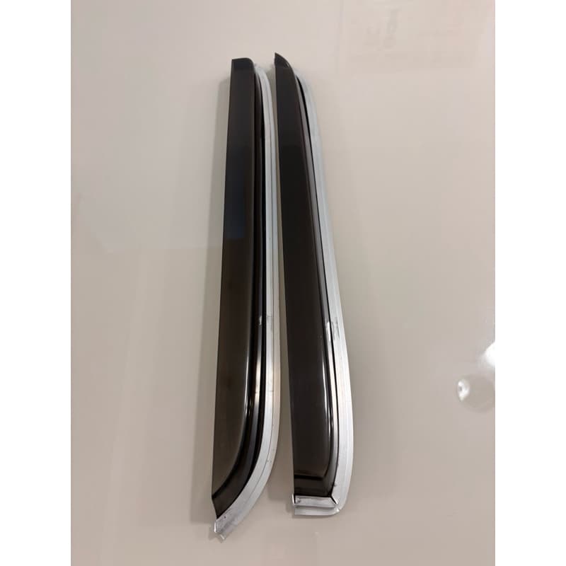 calha de chuva Ford F1000-72/92 friso de alumínio colha fume