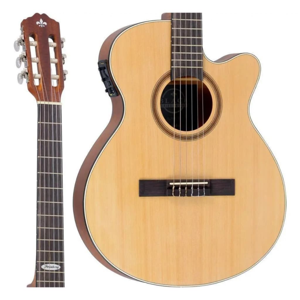 VIOLAO STRINBERG SL200C NS FLAT NYLON FOSCO