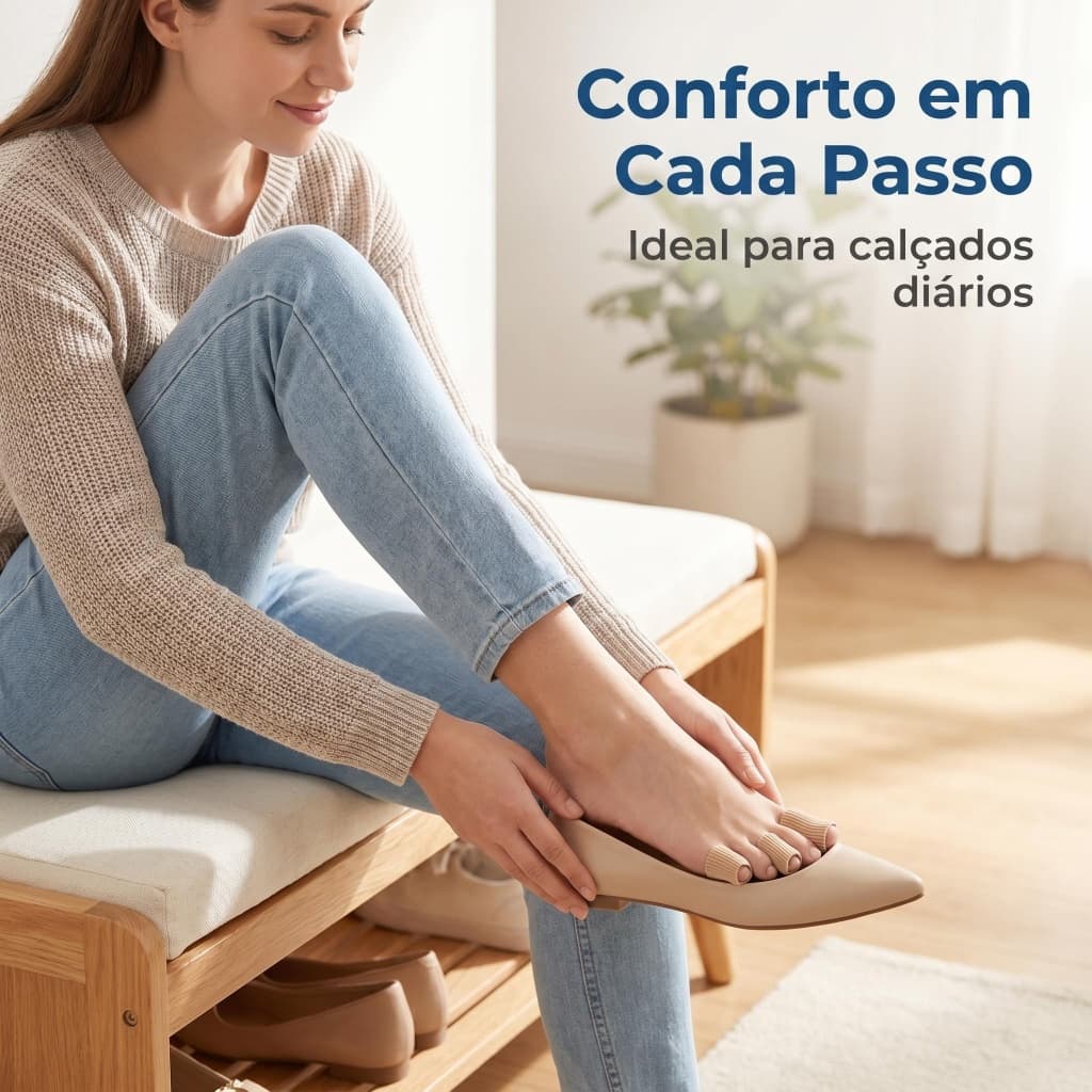 Protetor de Dedo Ajustável Para Pés e Dedos das Mãos