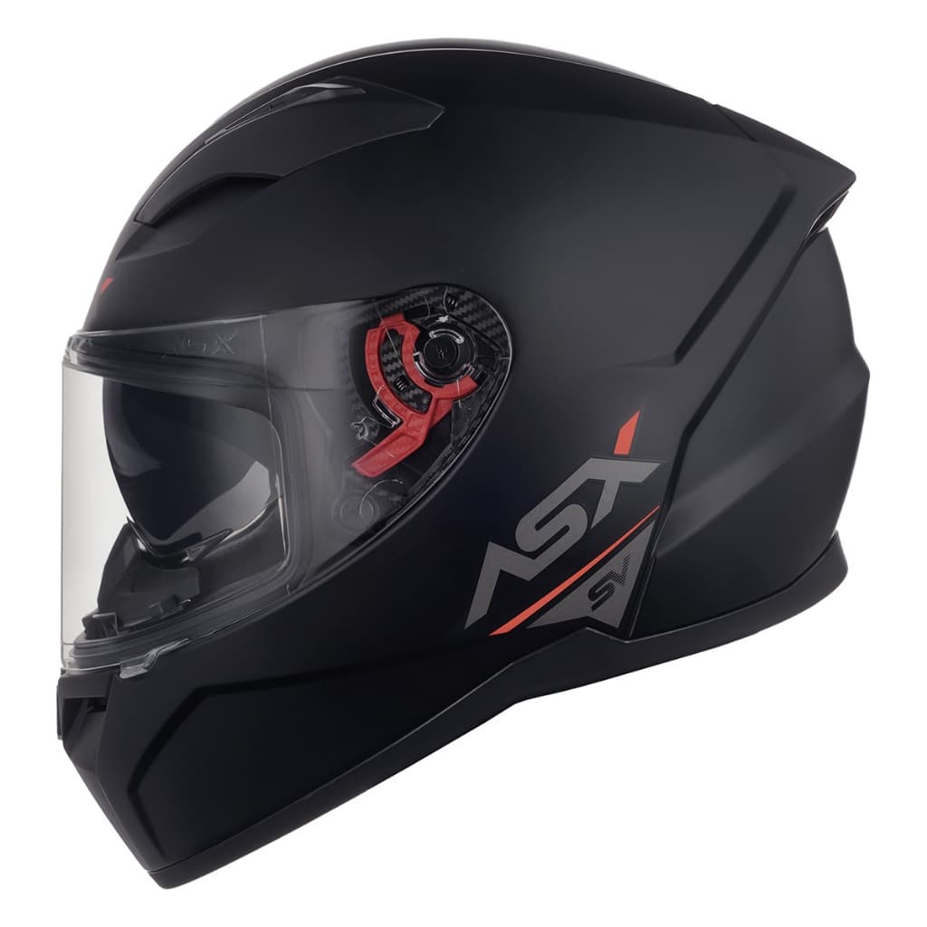 Capacete Moto Asx City Solid Sv Visor Solar Cor Preto Grafite Fosco Tamanho Do Capacete 58 Liso