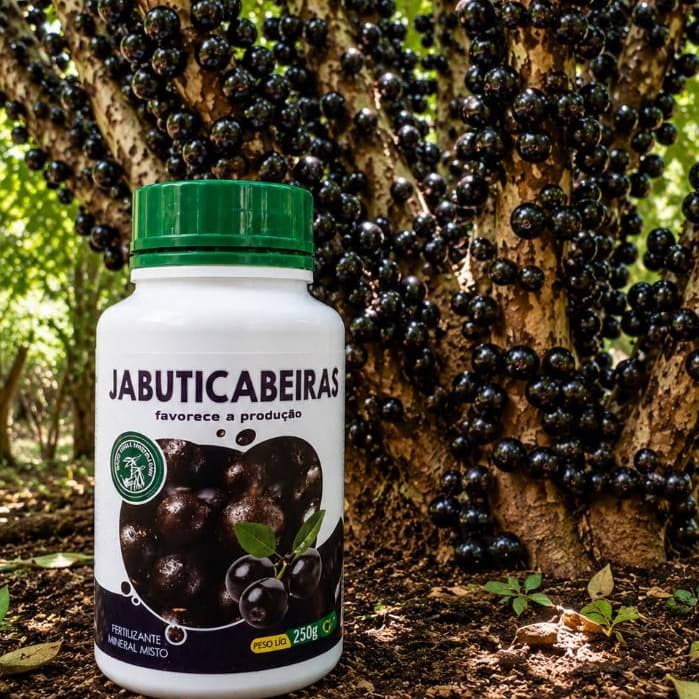 ADUBO E FERTILIZANTE JABUTICABEIRAS MINERAL MISTO MATO VERDE JARDINAGEM FAVORECE PRODUÇÃO
