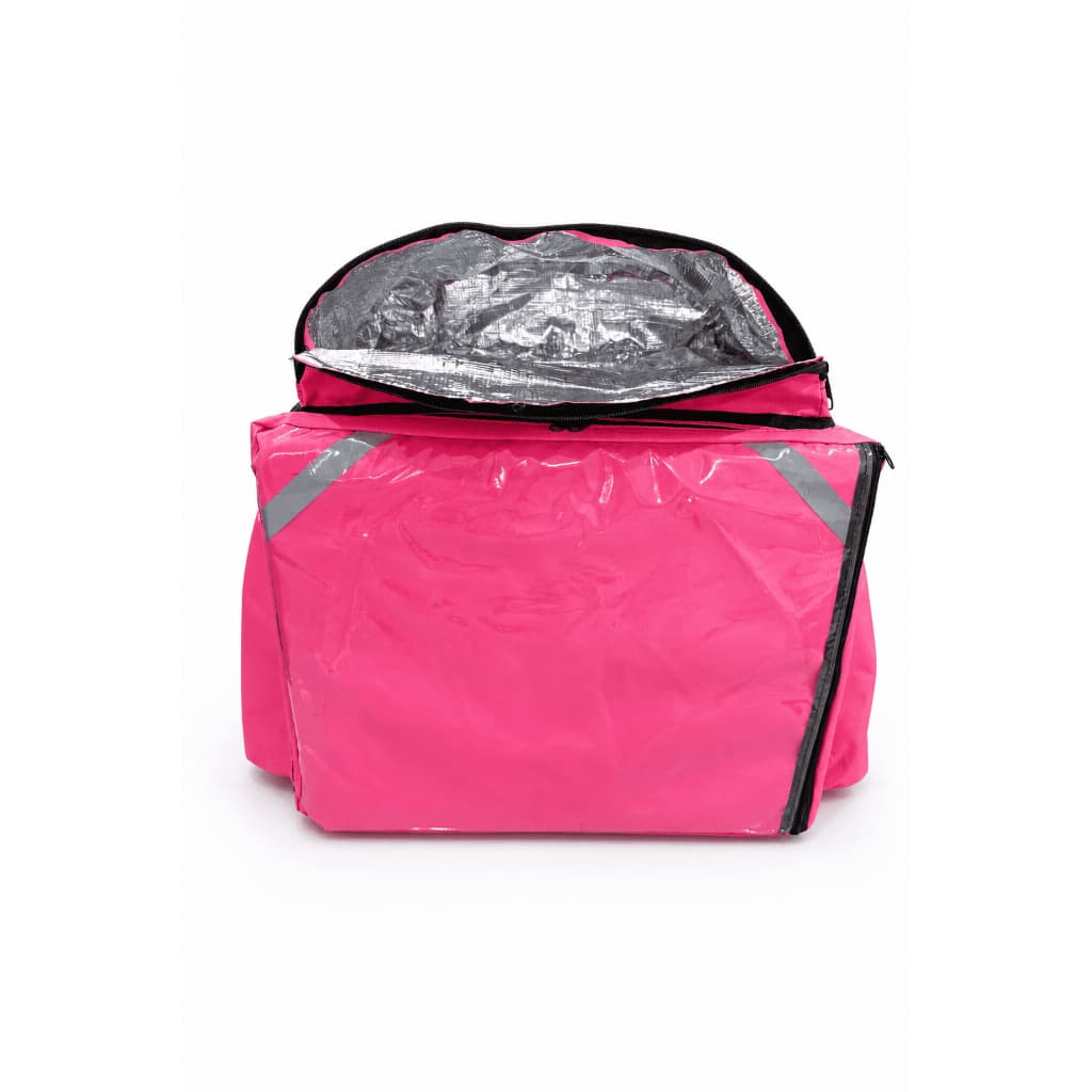 Bag Térmica Motoboy 45L – Nylon Resistente + Caixa de Isopor Branco