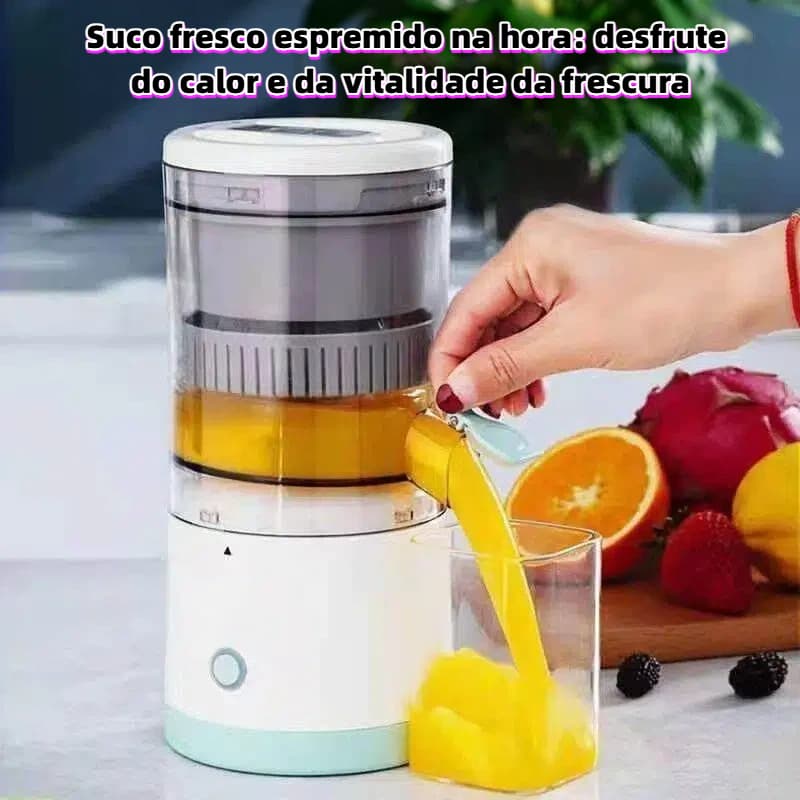 Espremedor de frutas cítricas multifuncional, espremedor de frutas automático com carregamento USB prático