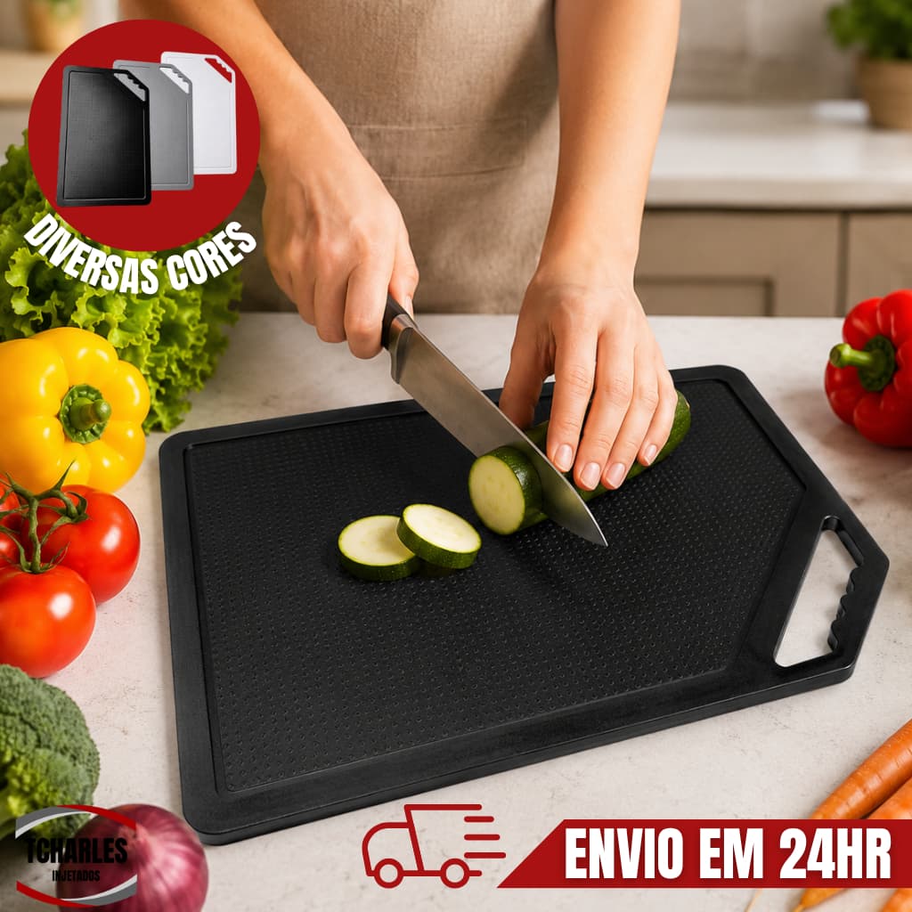 Tabua De Corte de Carne/legumes Multiuso De Plástico DIRETO DE FABRICA