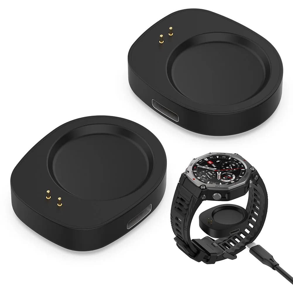 Base TIPO-C Magnético Compatível P/ Amazfit Balance A2286 , Amazfit T-Rex 3 , Amazfit Bip Max