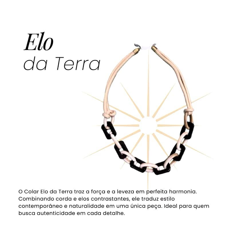 Colar Elo da Terra - Rosetta