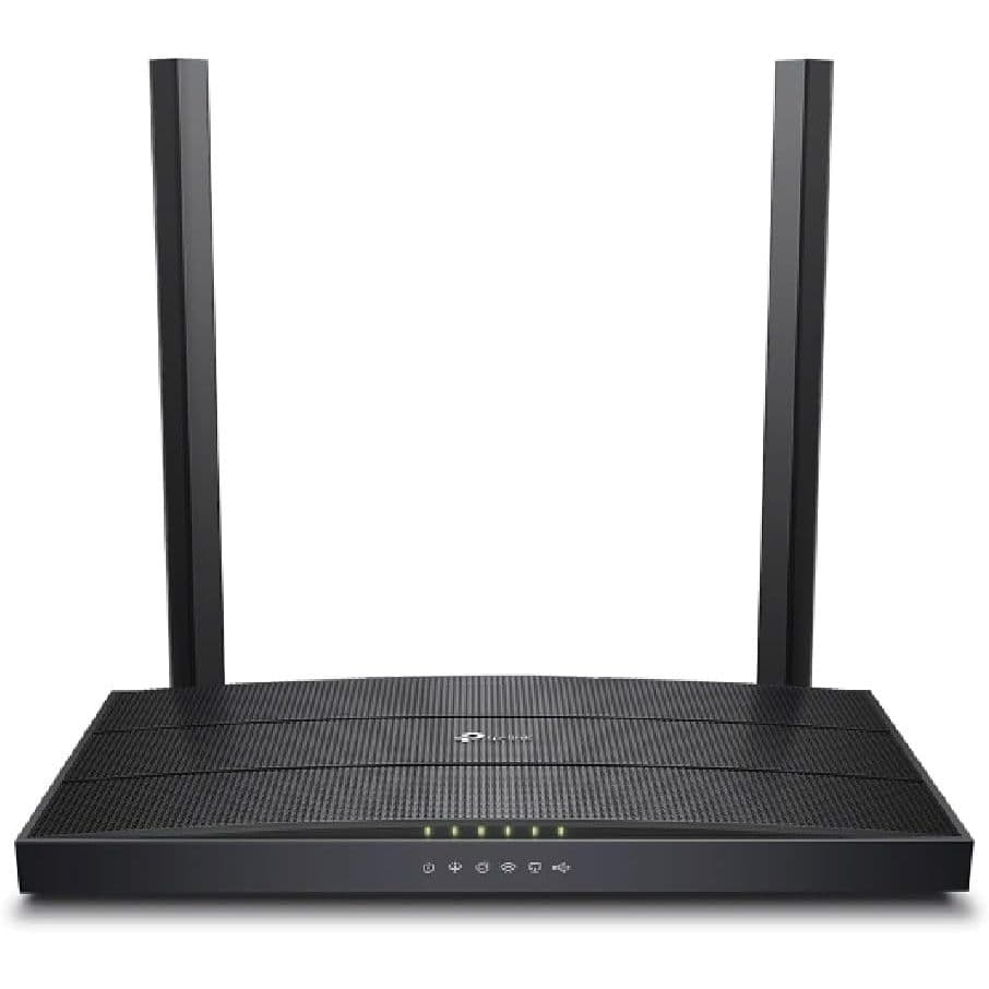 Roteador + ONT XPON Entrada Fibra Optica TP-Link XC220-G3v AC1200 Dual Band, VOIP 4 Portas Gigabit