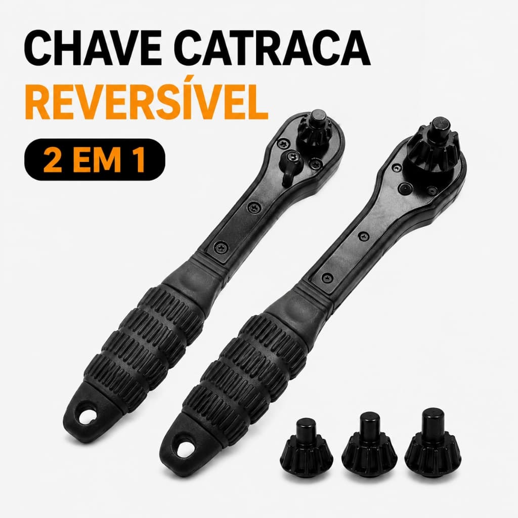 Conjunto de 4 chaves de mandril de ferro para furadeira