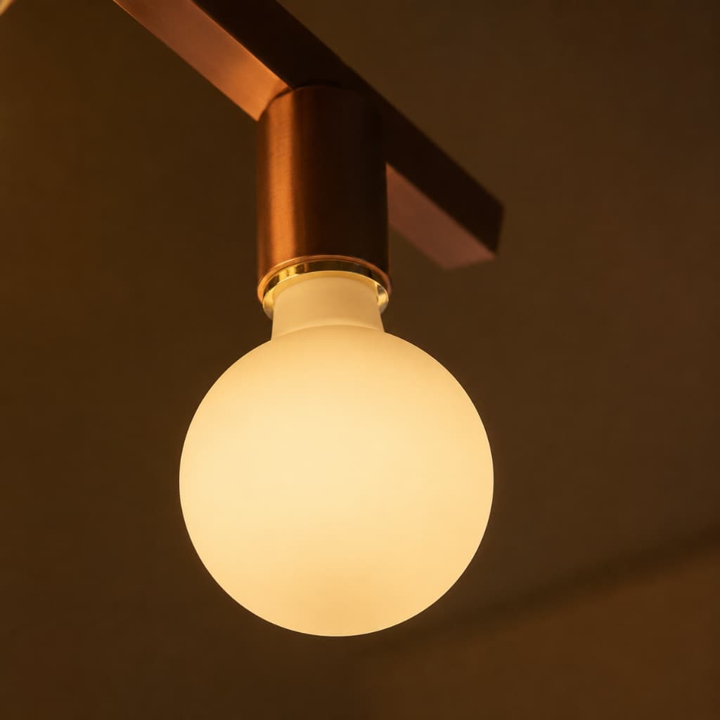 Lâmpada LED Filamento Leitosa 4W 2200K Âmbar Bivolt E27 Vintage Retrô Decorativa