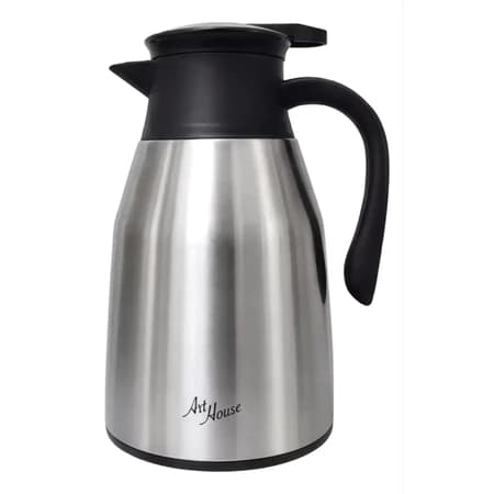 Garrafa Térmica De Inox 6 Horas de Duração Com Bico Dosador Café Quente/Gelado