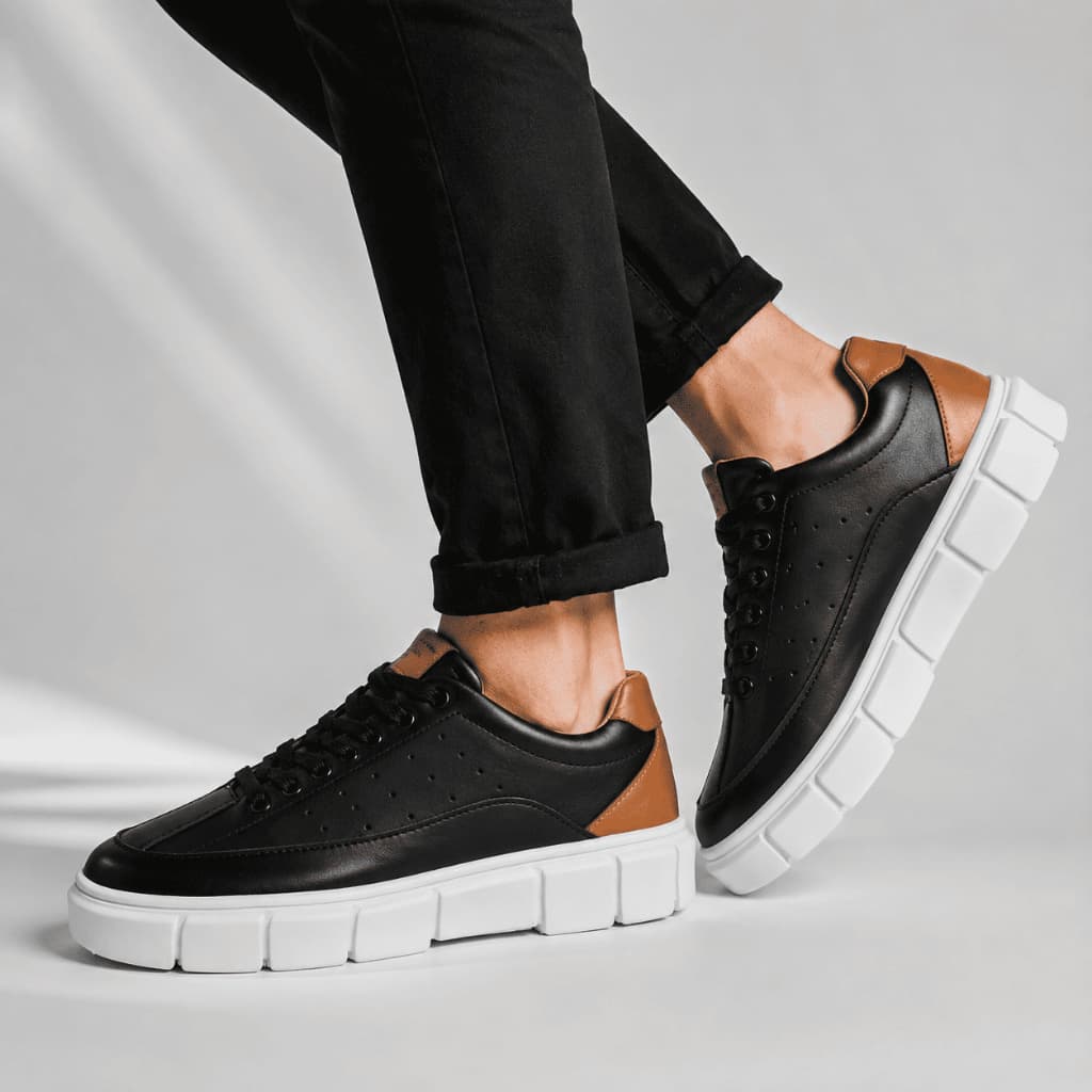 Tênis Masculino Casual Go Fusa  Sneaker Oversized em Sintético Linha Premium