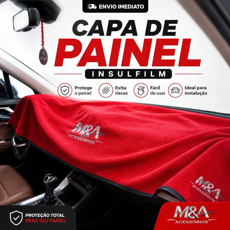 Capa de painel personalizada insulfilm película controle solar
