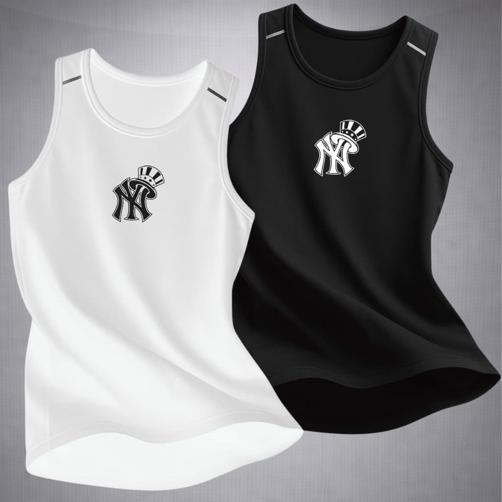 Kit  2 Camisa Regata DryFit Regata Masculina Esportiva  Academia Treino Cross Fit