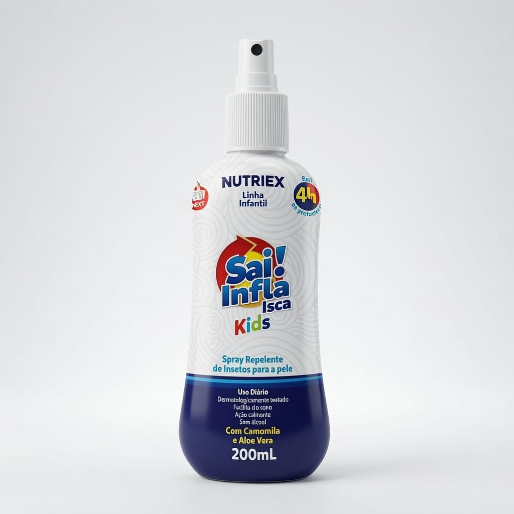 Repelente  Spray Insetos Sai Inseto Kids 4Hrs 200 ml Nutriex