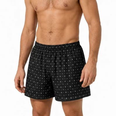 Kit 4 Samba Canção Short Pijama Masculino Estampas Sortidas Tecido de Alta Qualidade Confortável