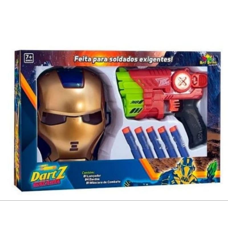 kit  Lançador de dardos Super herói