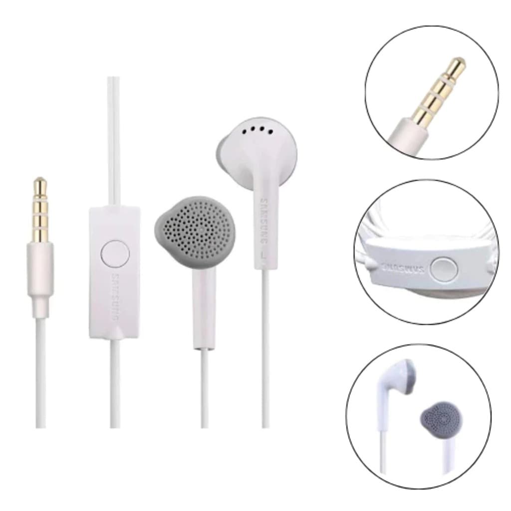 Fone De Ouvido Com Fio e Microfone Fone de ouvido entrada P2 de 3.5mm para celular