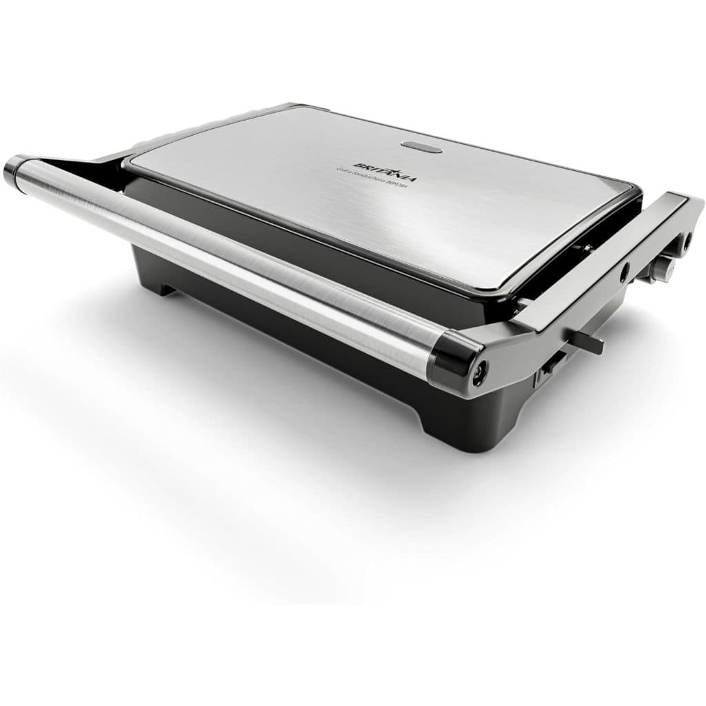 Grill e Sanduicheira Britânia 2 em 1 Abertura 180º BGR28A - 127V